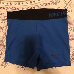 Nike pro dry fit shorts